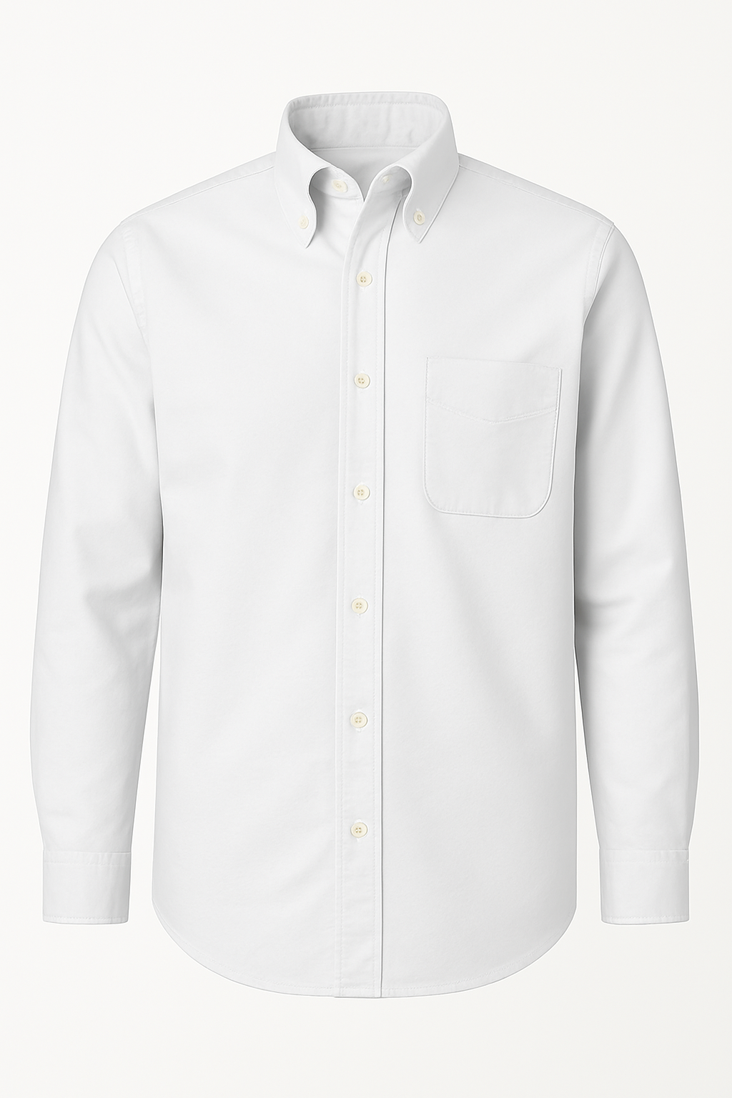 Chemise classique en coton à manches longues - Style intemporel en plusieurs couleurs
