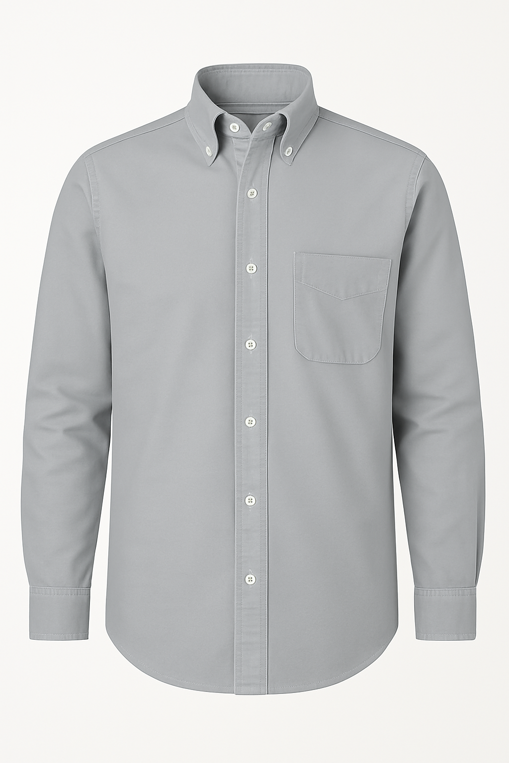 Chemise classique en coton à manches longues - Style intemporel en plusieurs couleurs