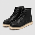 Herrenstiefel mit Schnürung im Vintage-Stil, robuster Komfort