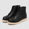 AS - Mens - Boots : Bottes lacées homme style vintage, confort robuste dans Noir de KleefMode