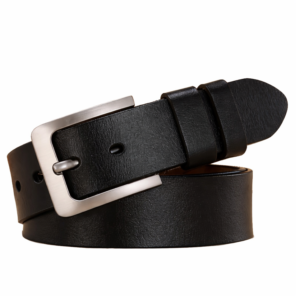 Sangle en Cuir de Bœuf Véritable Marron - Robuste et Durable pour Homme et Femme