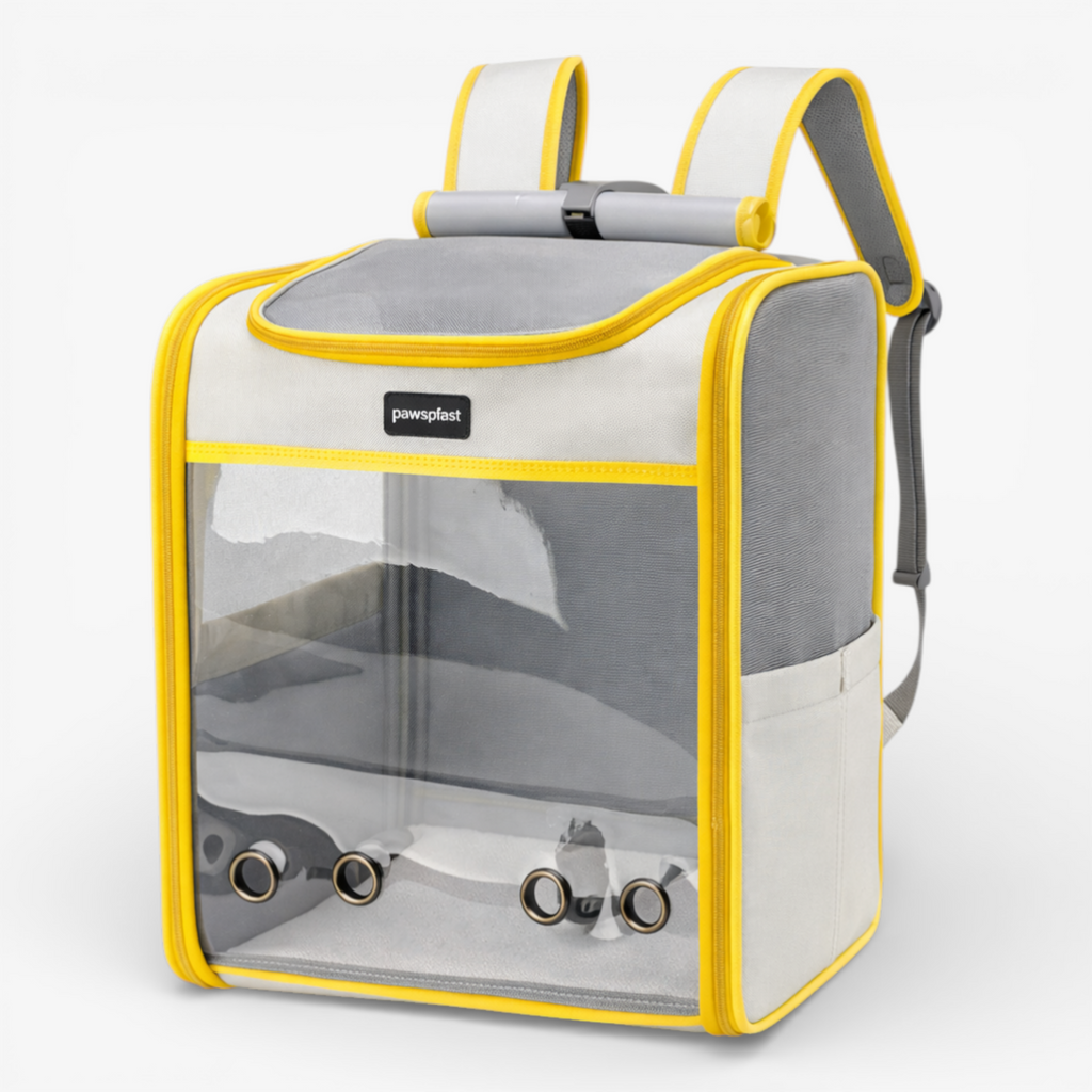 Sac à Dos de Transport Respirant pour Chat et Petit Chien jusqu'à 6.5 kg - Confort Optimal