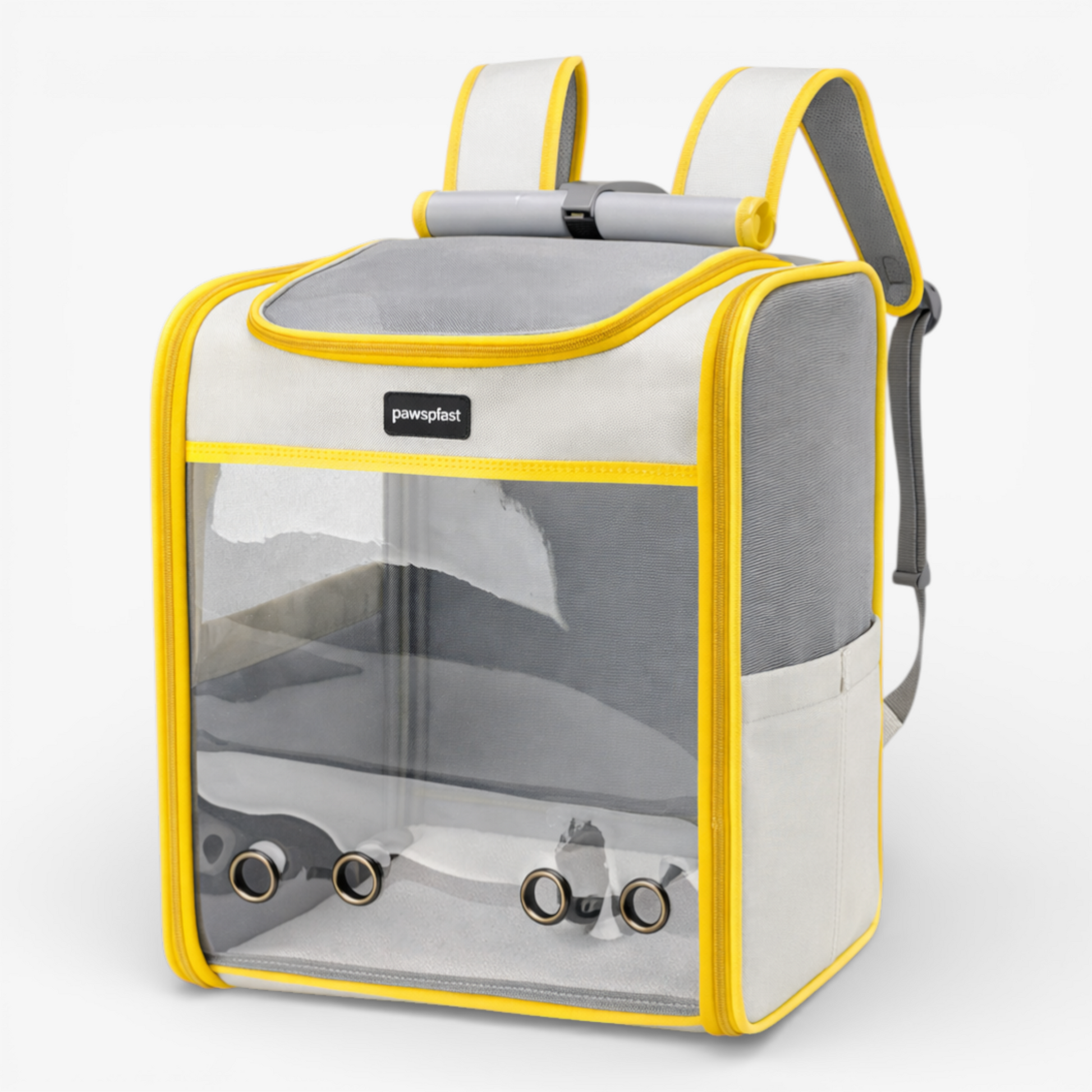 Sac à Dos de Transport Respirant pour Chat et Petit Chien jusqu'à 6.5 kg - Confort Optimal