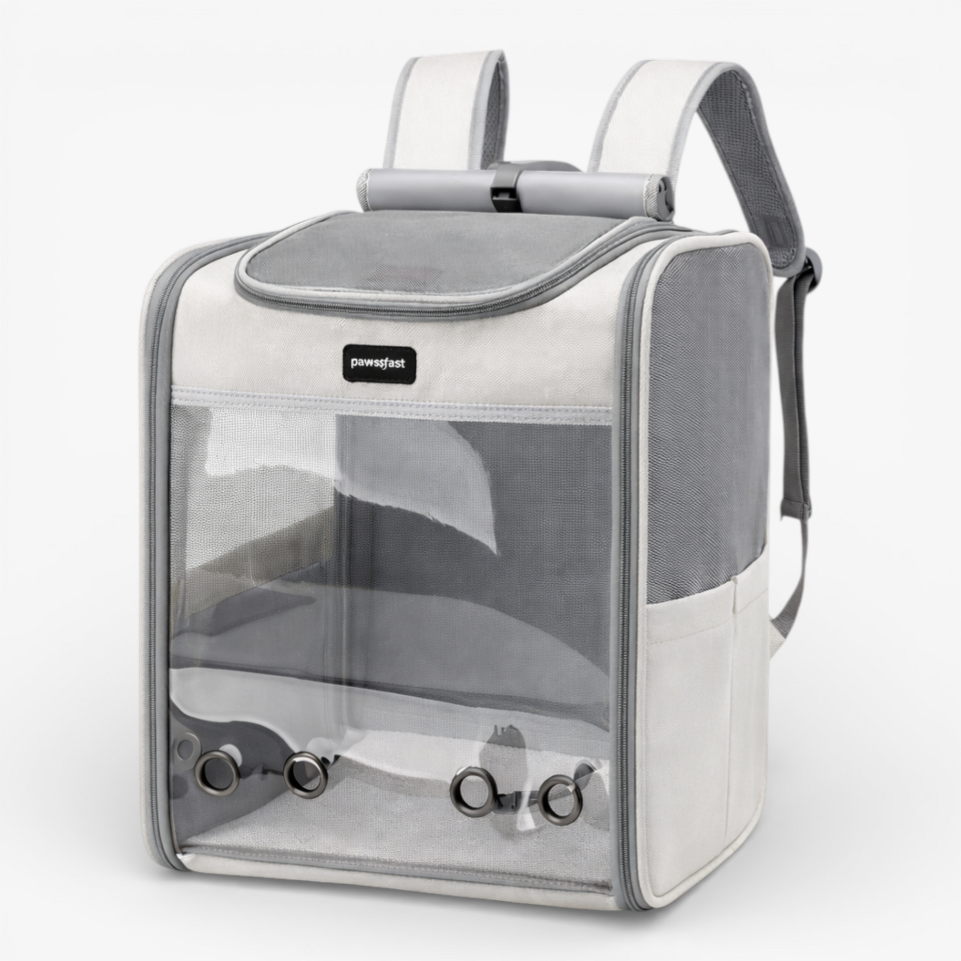 Sac à Dos de Transport Respirant pour Chat et Petit Chien jusqu'à 6.5 kg - Confort Optimal