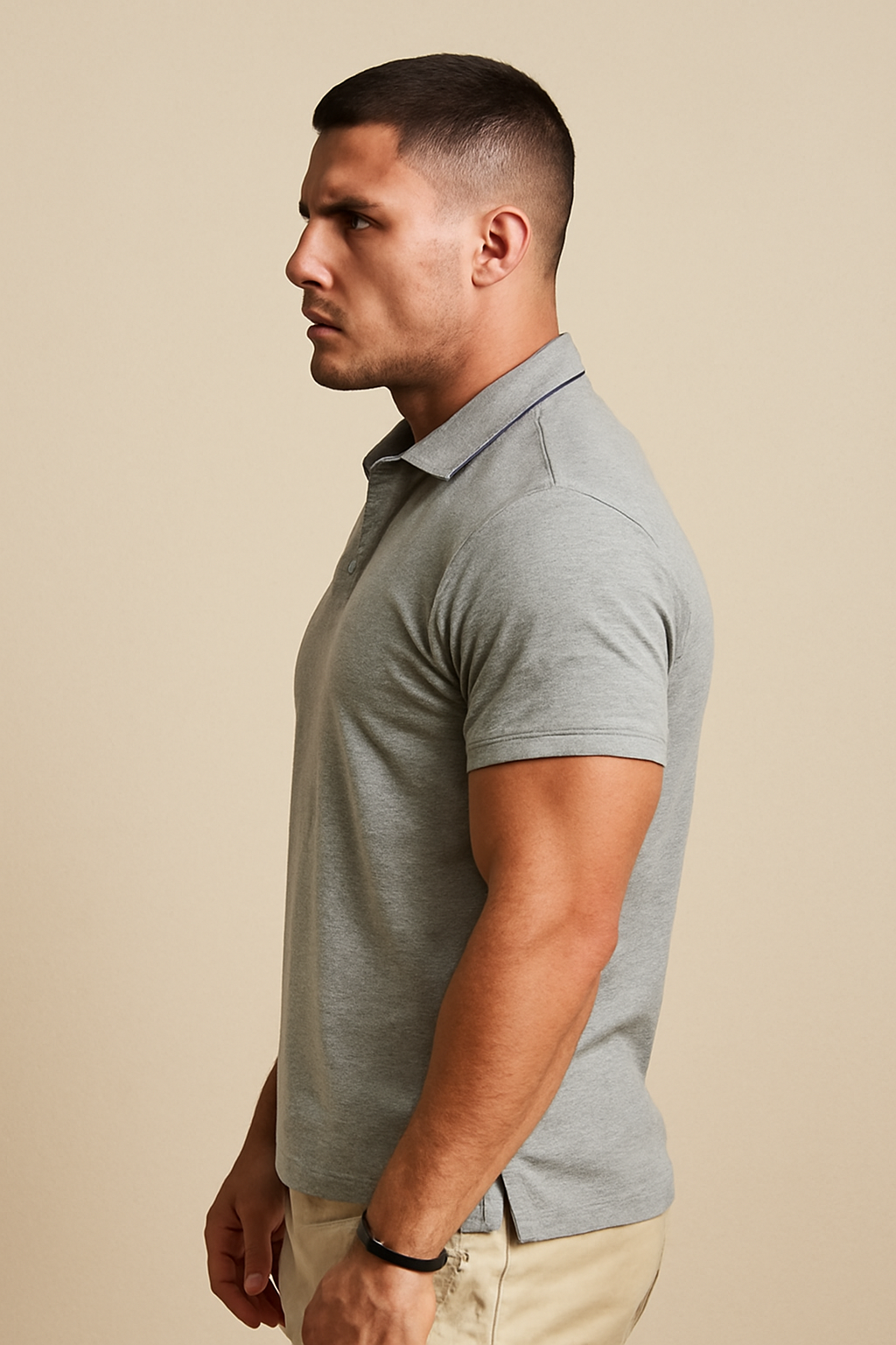 Polo Homme Piqué Coton Uni - Coupe Droite, Plusieurs Tailles et Couleurs
