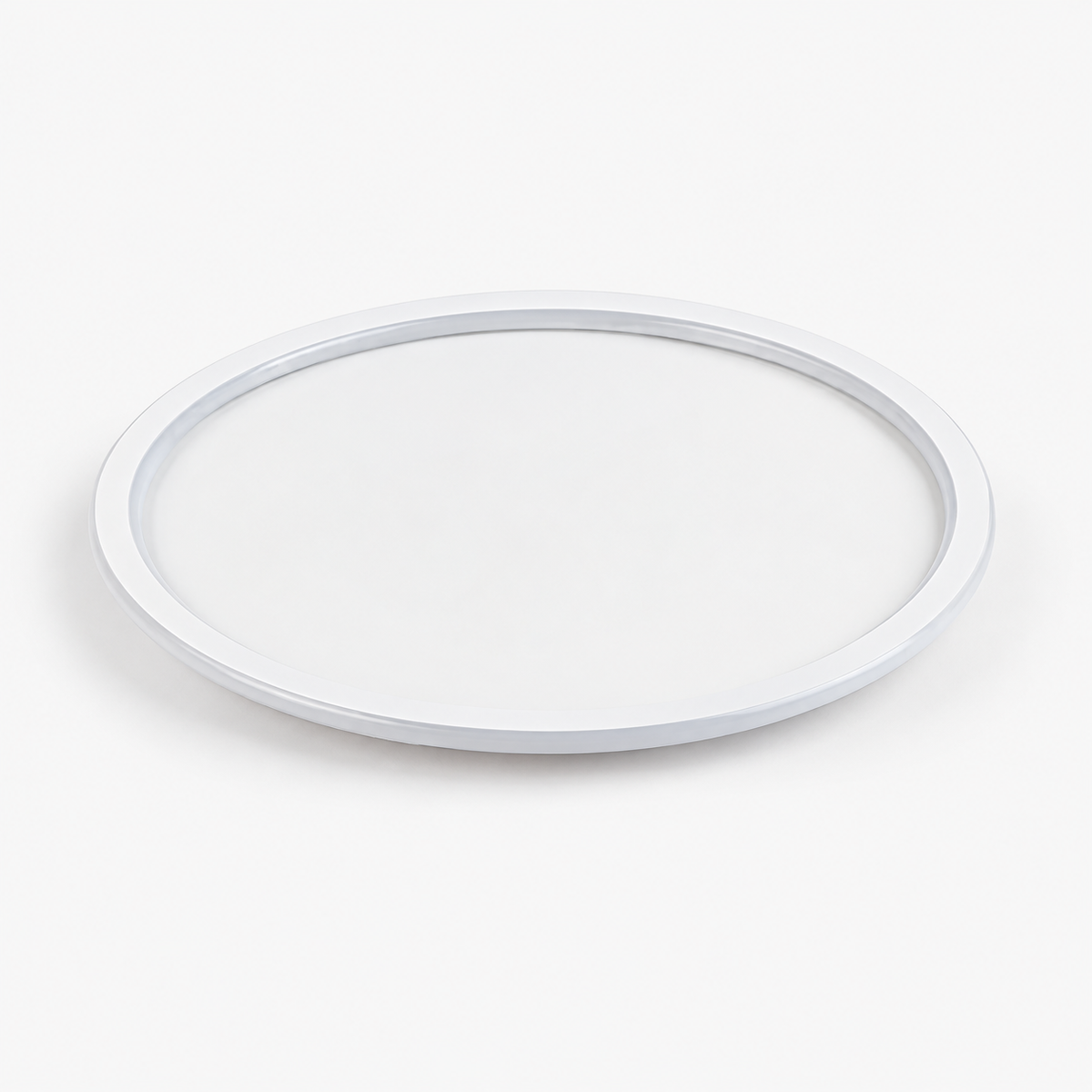 Plafonnier Rond LED Scandinave, Intensité Variable, Aluminium