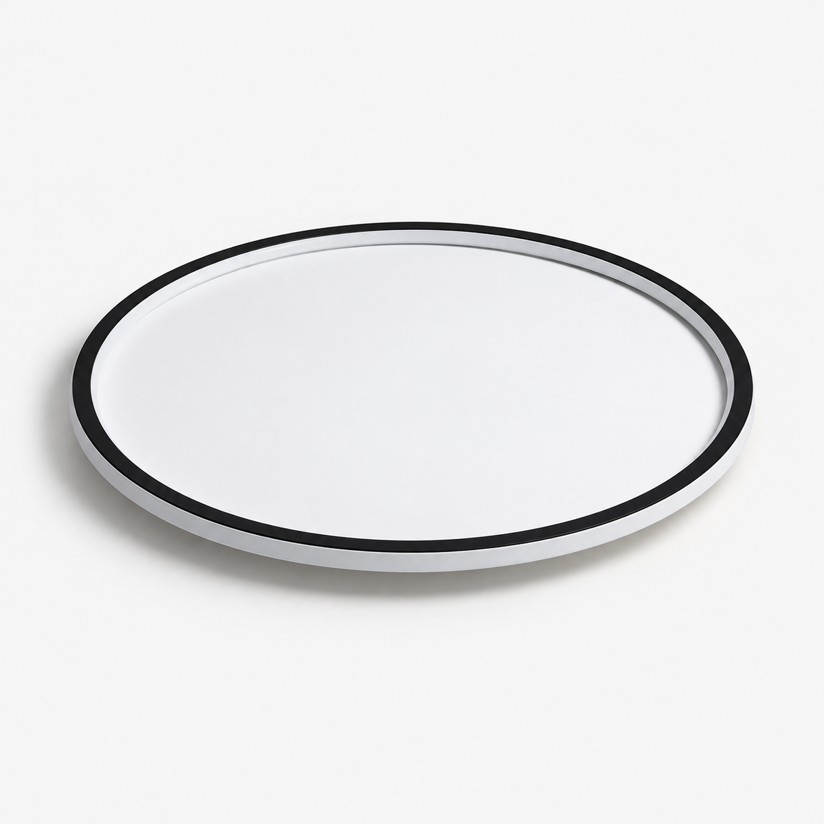Plafonnier Rond LED Scandinave, Intensité Variable, Aluminium