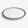 ceiling light : Plafonnier Rond LED Scandinave, Intensité Variable, Aluminium dans Noir de Havelalights