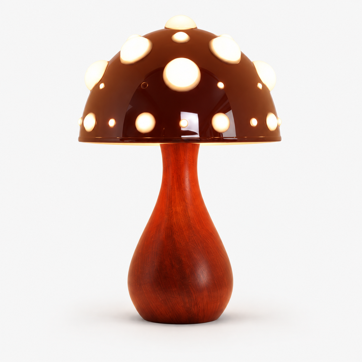 Lampe de table Champignon - Design Moderne en Métal Dimmable