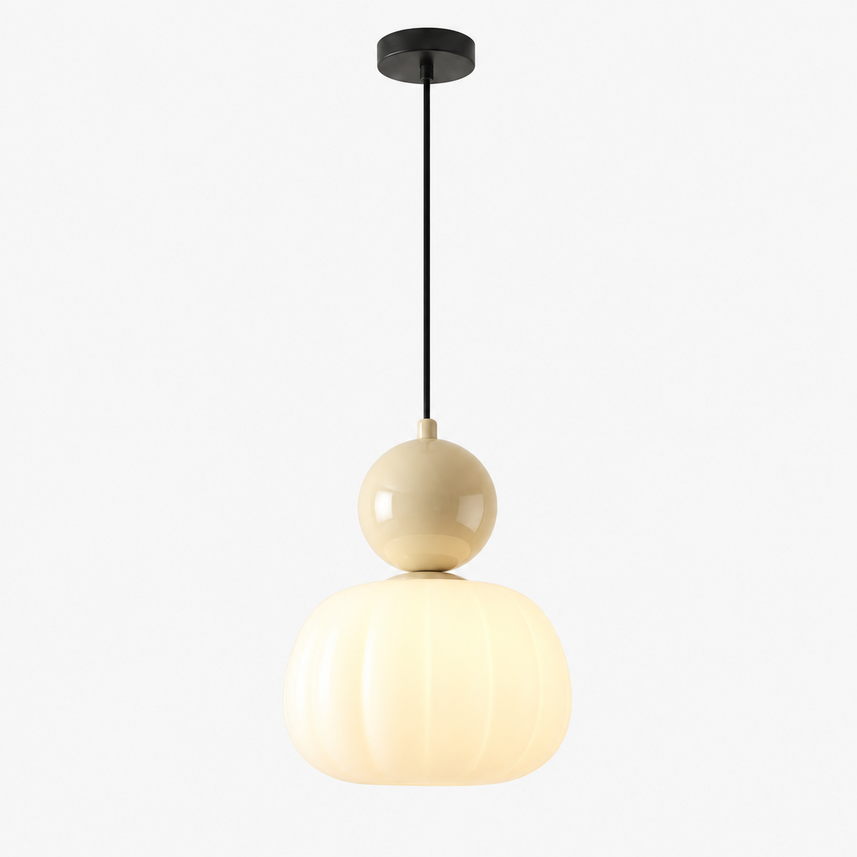 Suspension Art Déco - Fer et Acrylique, 1 ou 3 Lumières
