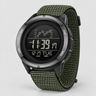 men's watch : Montre numérique pour homme - Étanche, Aspect fibre de carbone & Boussole dans Standard de Bonuze