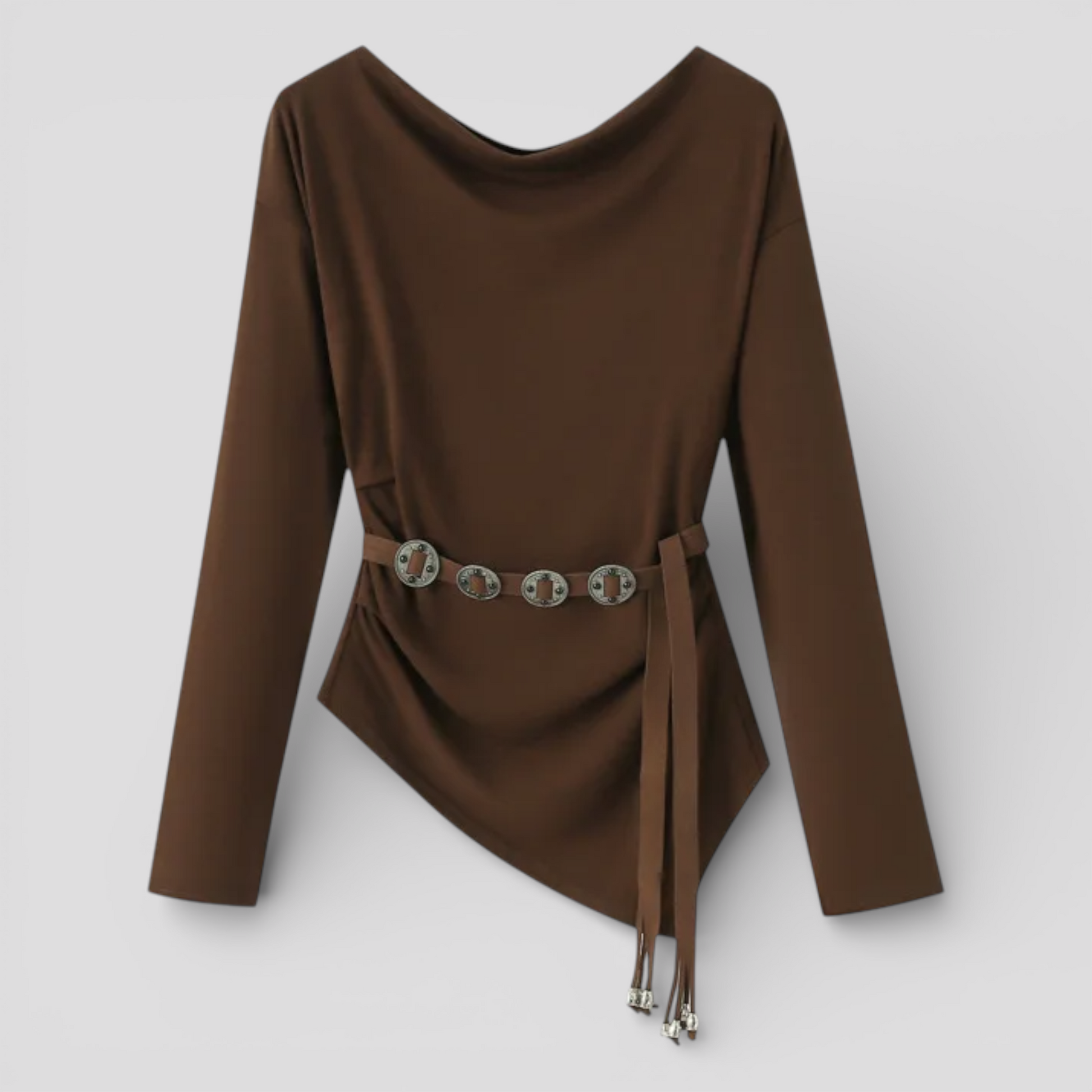 Chemise Décontractée Femme à Épaules Dénudées
