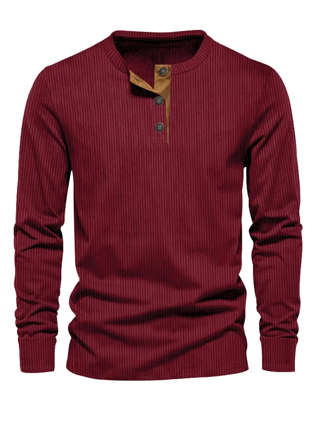 Chemise Homme Rayée à Manches Longues 4