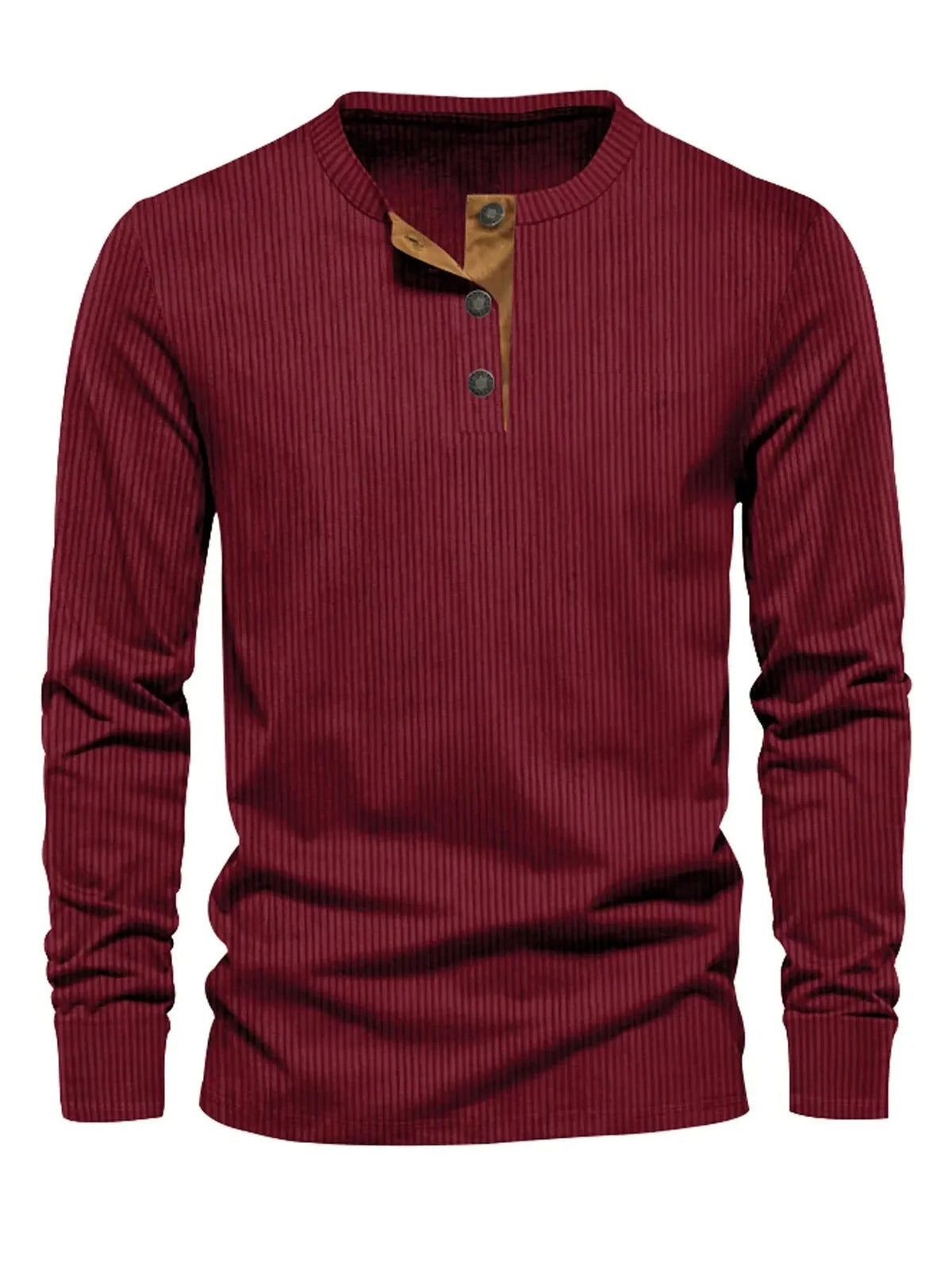 Chemises pour hommes : Chemise Homme Rayée à Manches Longues Denim dans de Marche Lino