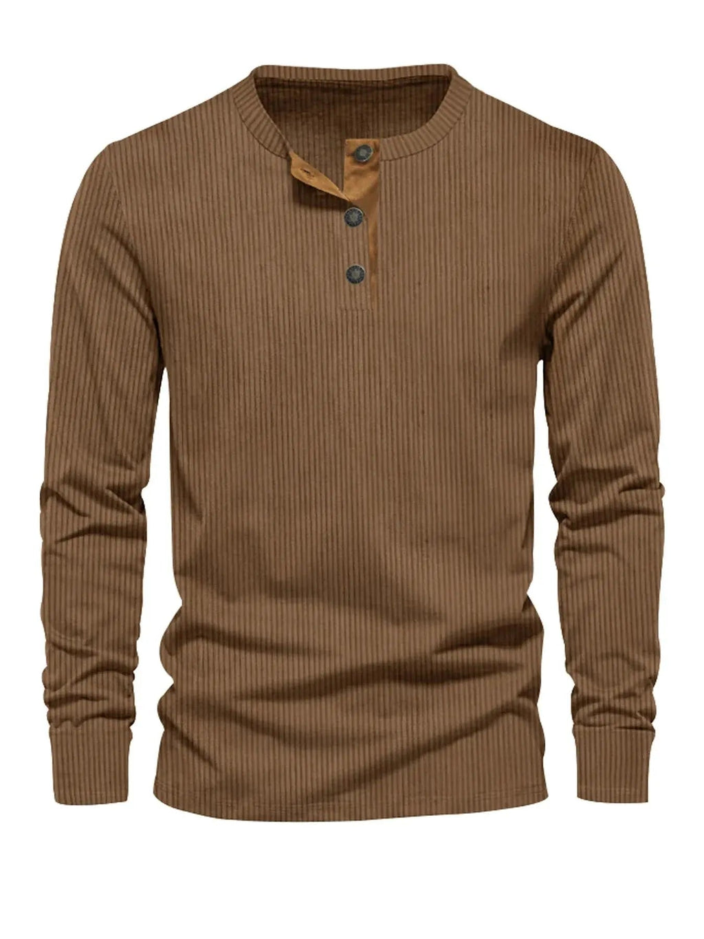 Chemise Homme Rayée à Manches Longues 5