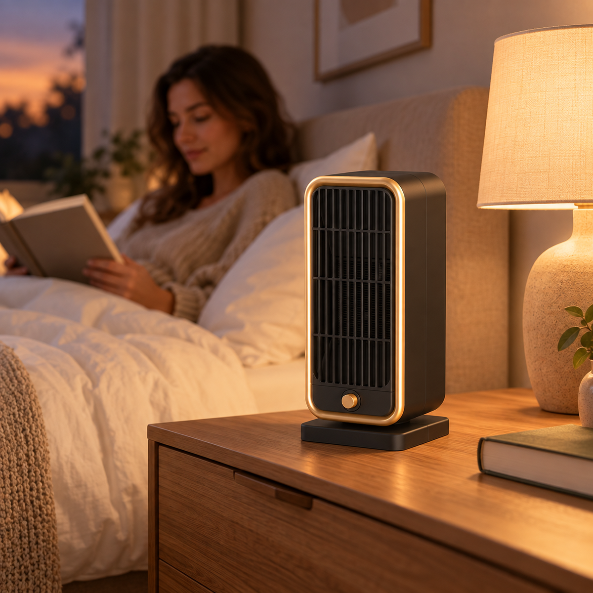 Space Heaters : WoodHeat Mini Radiateur Céramique dans de Roselva
