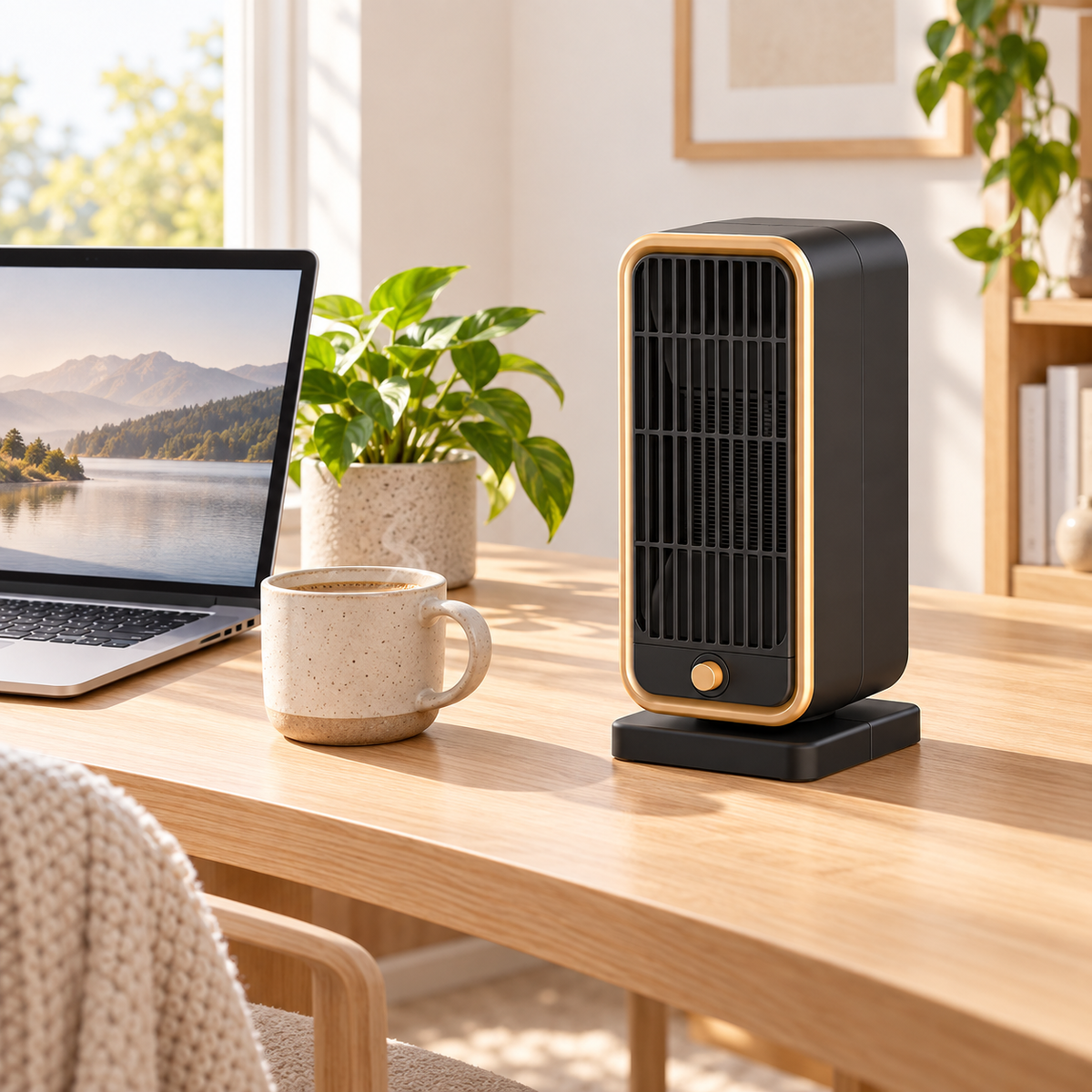 Space Heaters : WoodHeat Mini Radiateur Céramique dans de Roselva