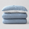 Couette Chaude en Laine Épaisse Literie Confort Thermique