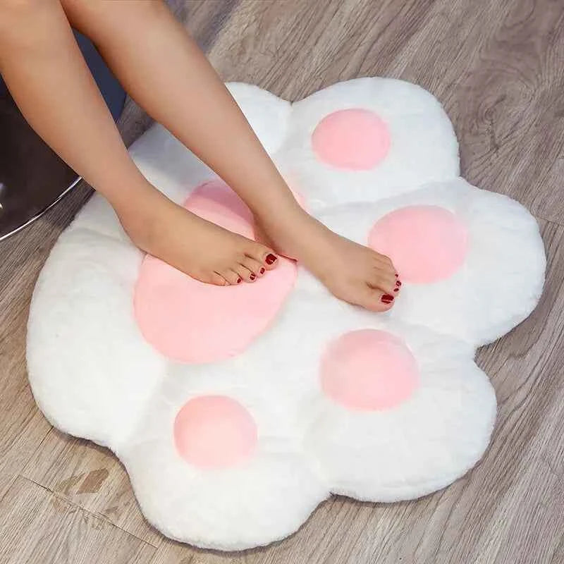 Coussins et Plaids : Coussin de Sol Kawaii en Peluche Coton Accessoire Maison dans de Marche Lino