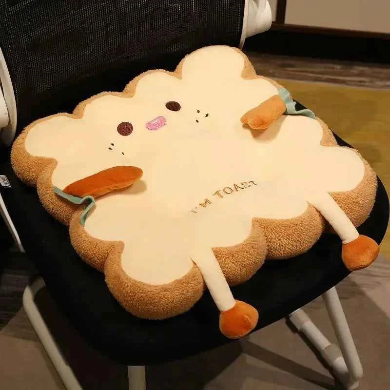Coussins décoratifs : Coussin Décoratif Toast 40x40 Cm Coton dans Mignon de Marche Lino