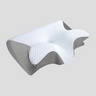 pillow : Oreiller Ergonomique Cervical en Mousse à Mémoire de Forme, Housse Lavable Hypoallergénique pour Adulte dans Gris clair de Marche Lino