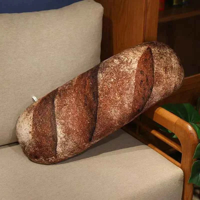 Coussins et oreillers : Coussin décoratif en peluche douce, forme pain de mie, coton, 50/70 cm dans de Marche Lino