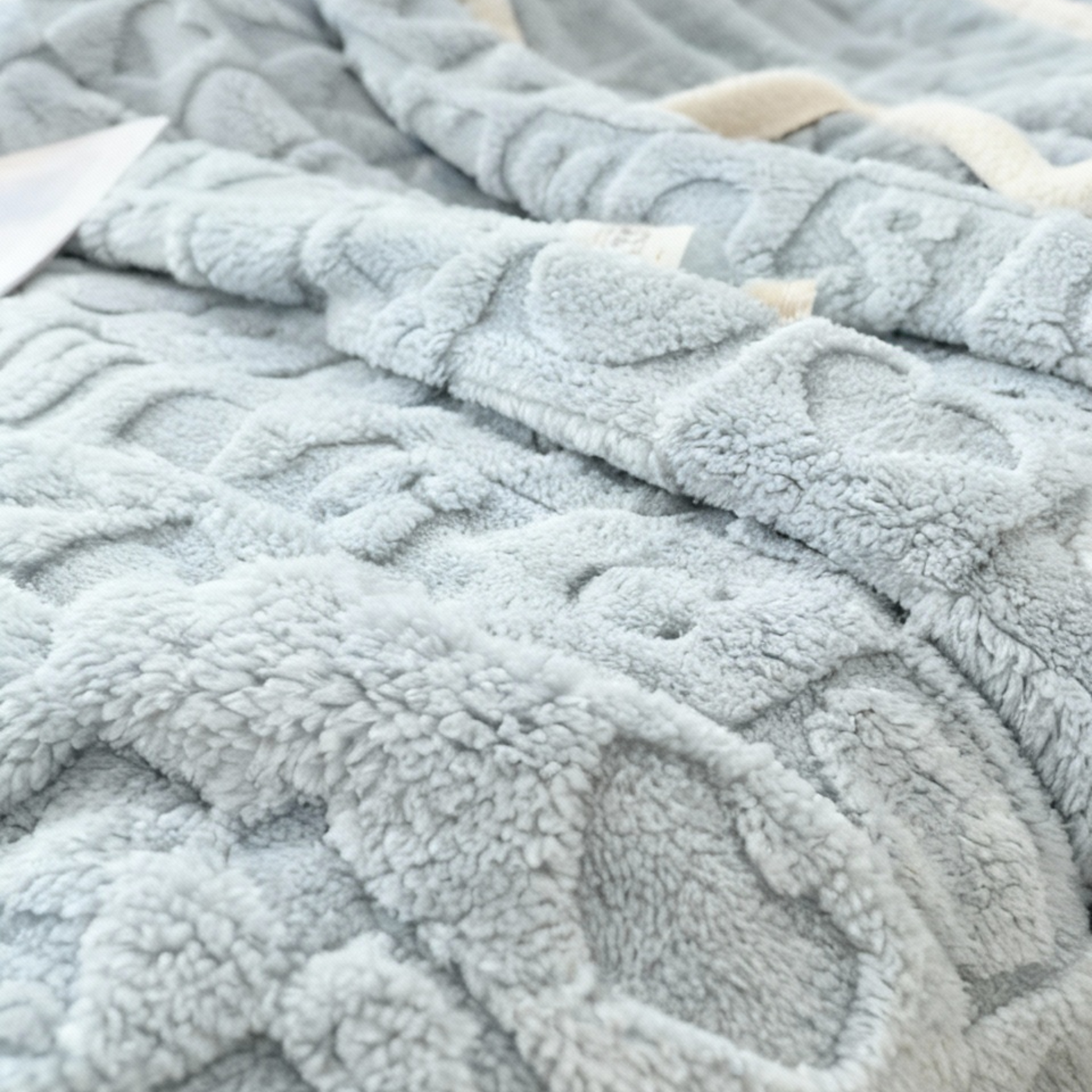 Couverture Douillette en Molleton pour la Détente Polyester