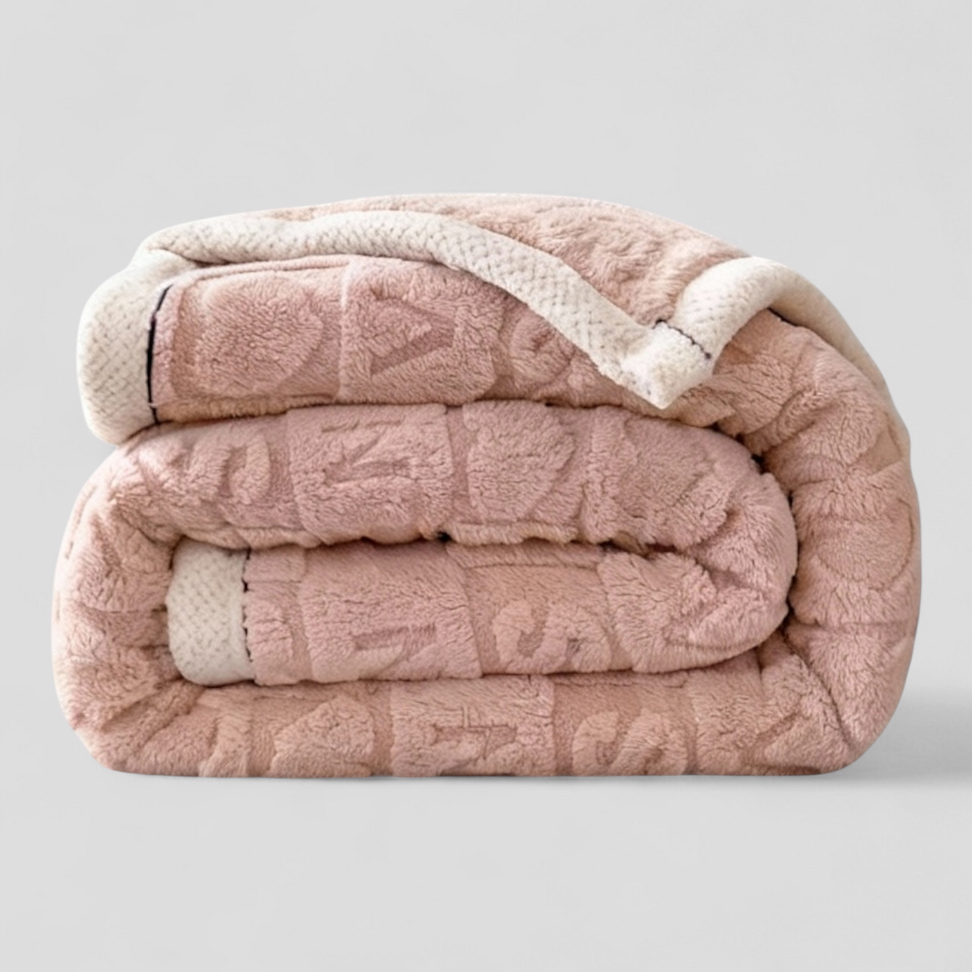 Couverture Douillette en Molleton pour la Détente Polyester