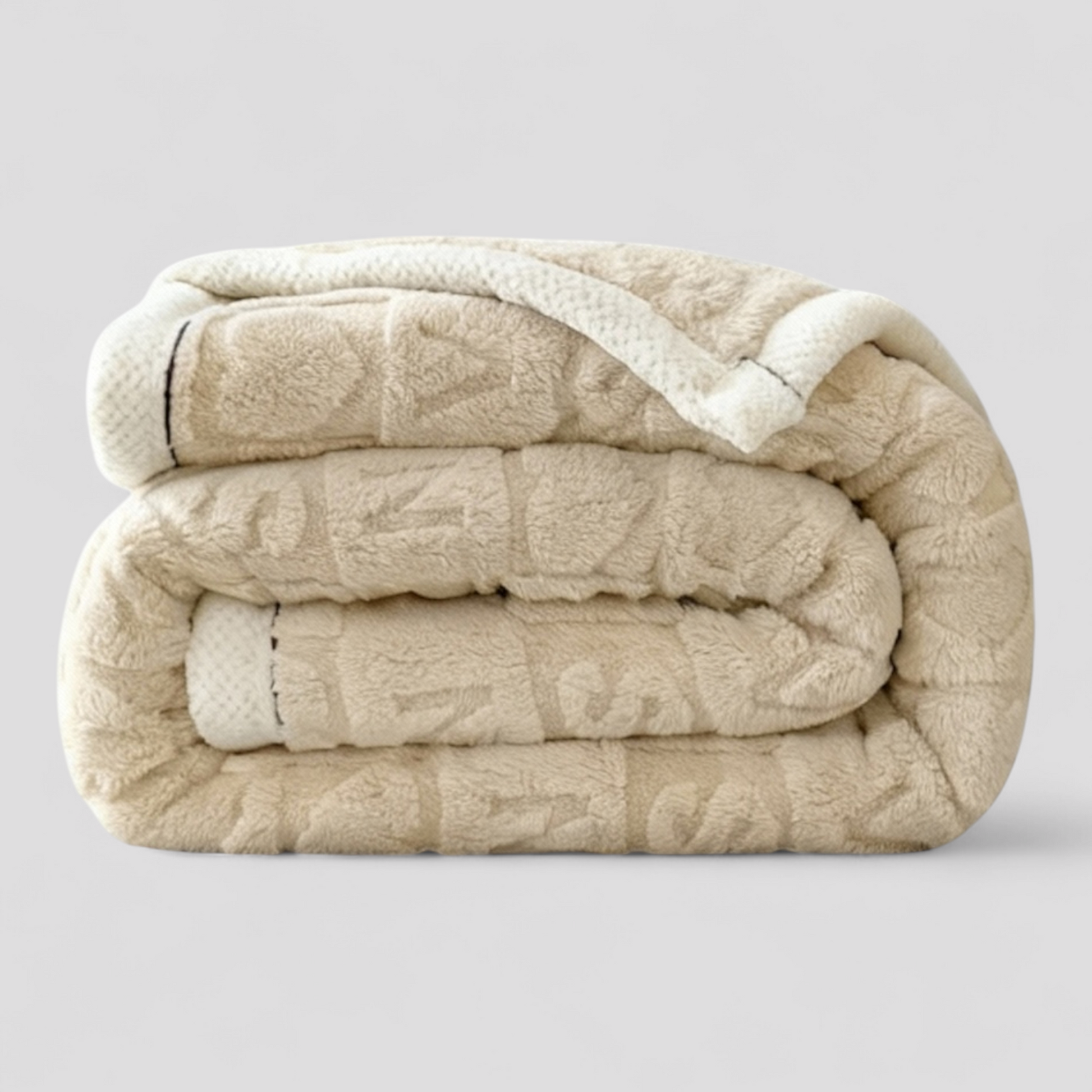 Couverture Douillette en Molleton pour la Détente Polyester