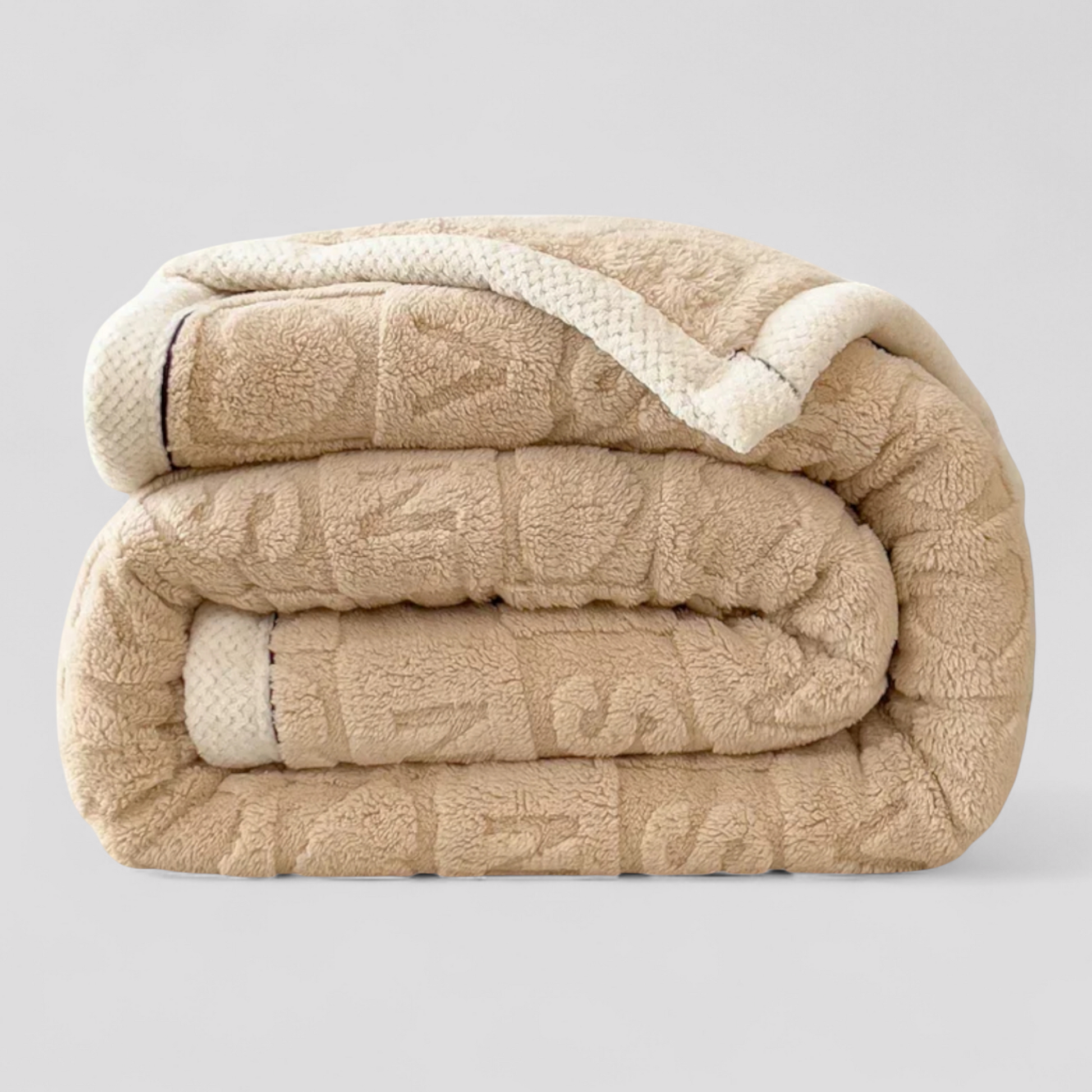 Couverture Douillette en Molleton pour la Détente Polyester