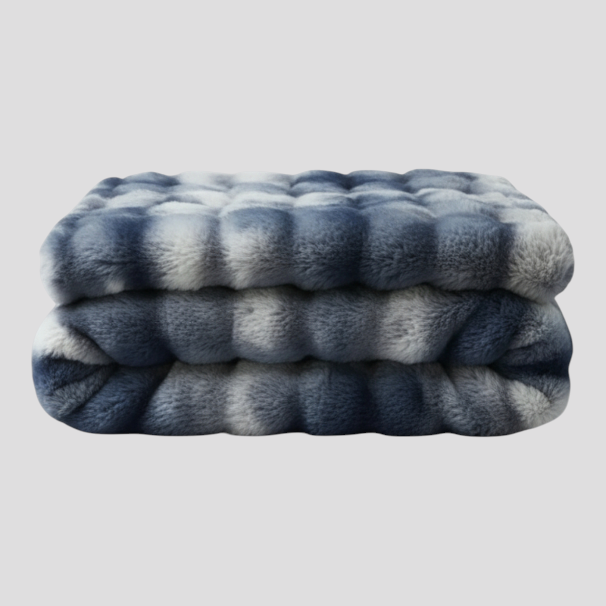 Couvertures et plaids : Couverture Polaire Tie-Dye Douce et Confortable dans Bleu 127x152CM de Marche Lino