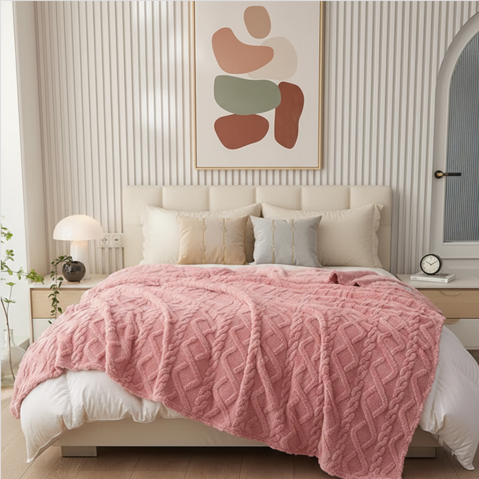 Couverture Polaire et Douce Polyester