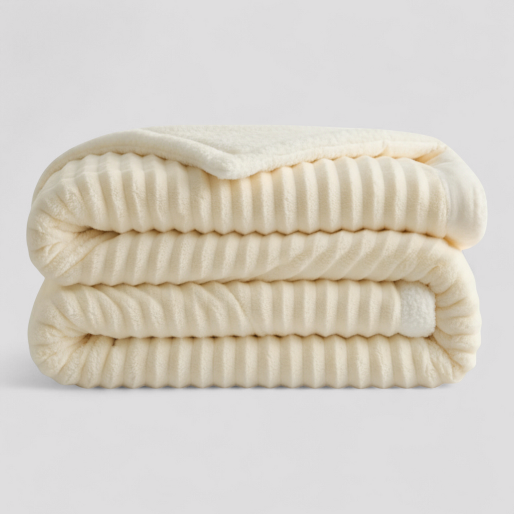 Couverture Polaire Douce Homme pour L’Hiver