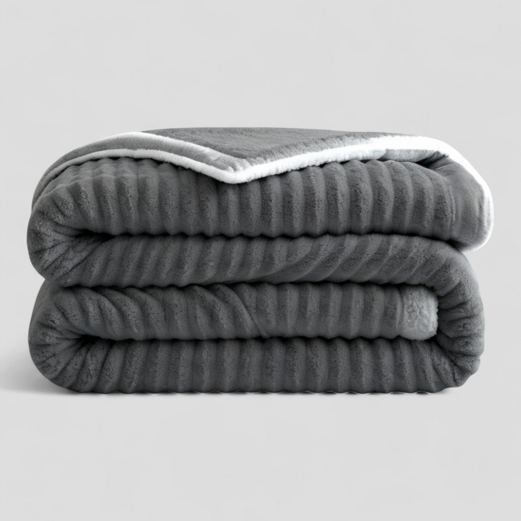 Couverture Polaire Douce Homme pour L’Hiver
