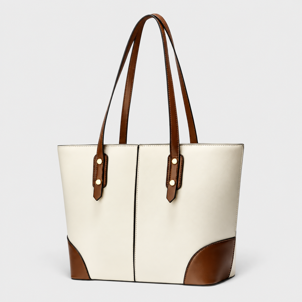 Sac à Main Épaule Vintage en Cuir Femme Grande Capacité