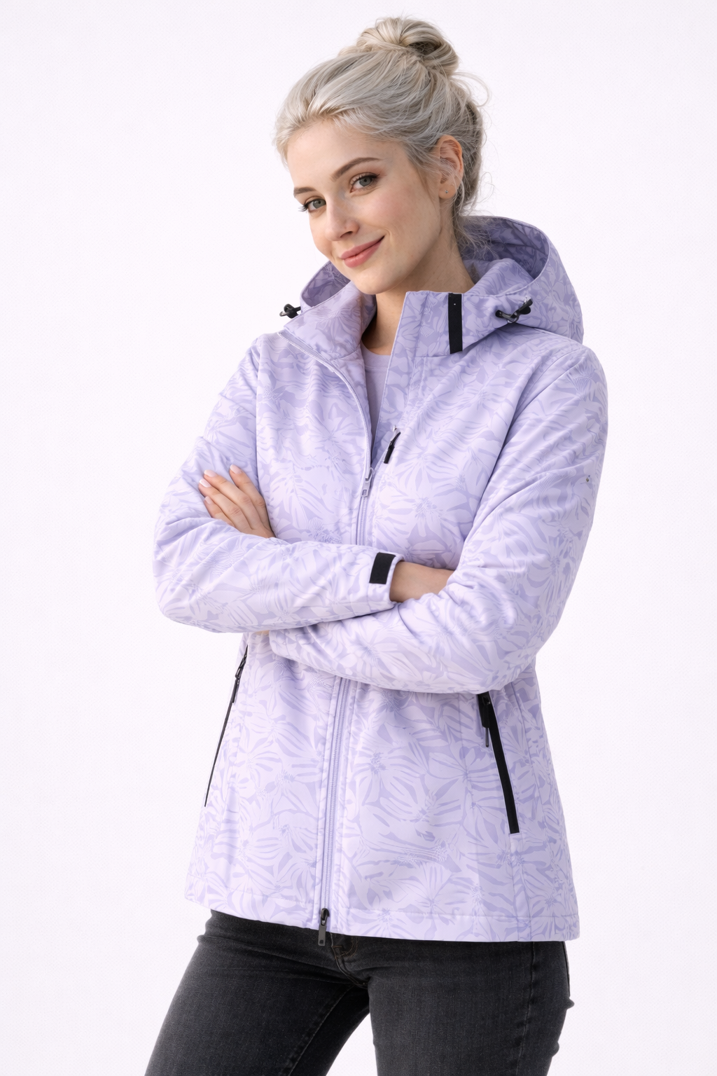 Veste Coupe-Vent Ajustée Femme Légère pour Sport & Randonnée - Plusieurs Couleurs