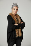 Damen-Cardigan mit langem Kragen Pullover für Damen Eleganter Kleiderschrank