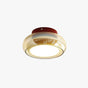 Plafonnier LED Rétro en Verre - 3 Températures de Couleur