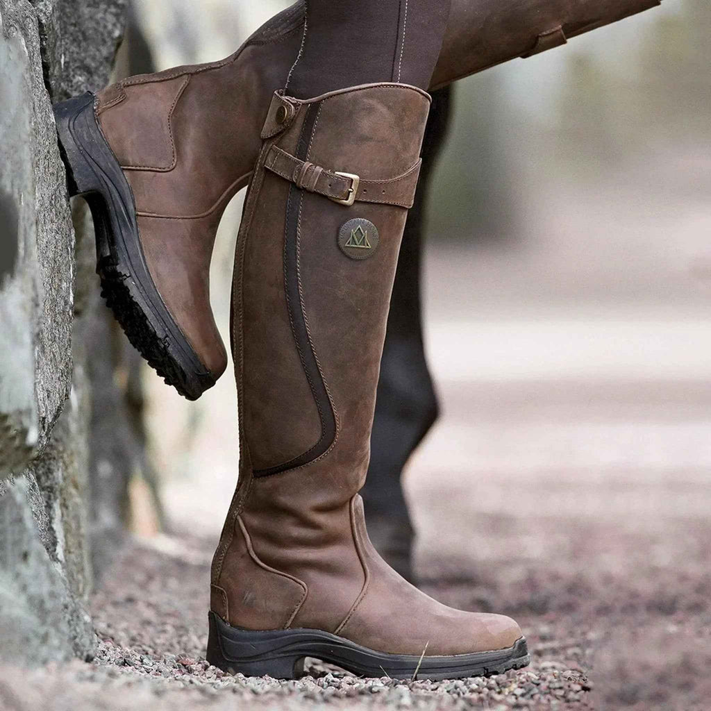 Bottes d'Équitation Hiver Femme: Cuir Imperméable, Chaleur & Robustesse