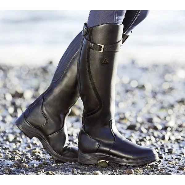 Bottes d'Équitation Hiver Femme: Cuir Imperméable, Chaleur & Robustesse