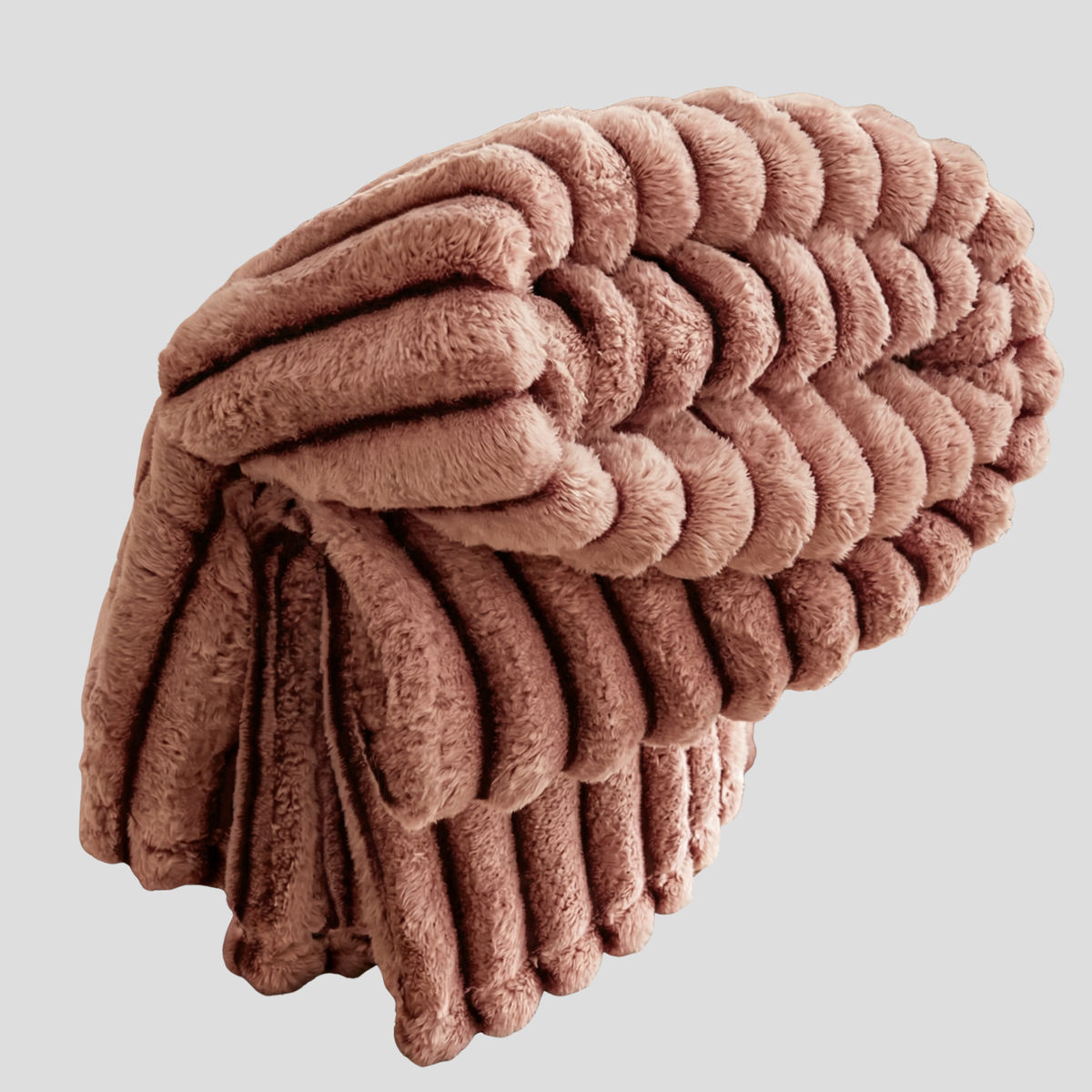 Literie : Couverture Polaire en Peluche Polyester Literie dans de Marche Lino