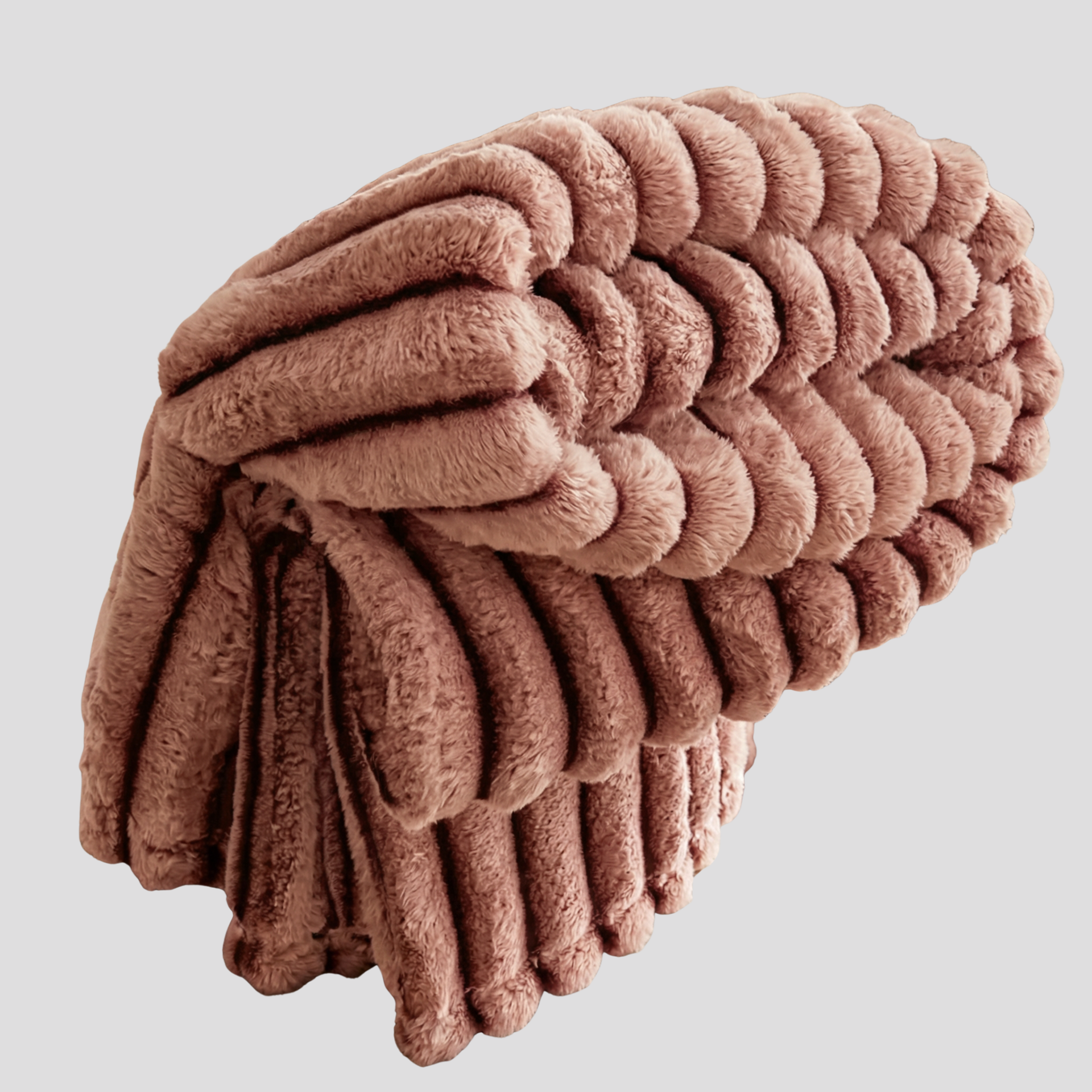 Literie : Couverture Polaire en Peluche Polyester Literie dans de Marche Lino