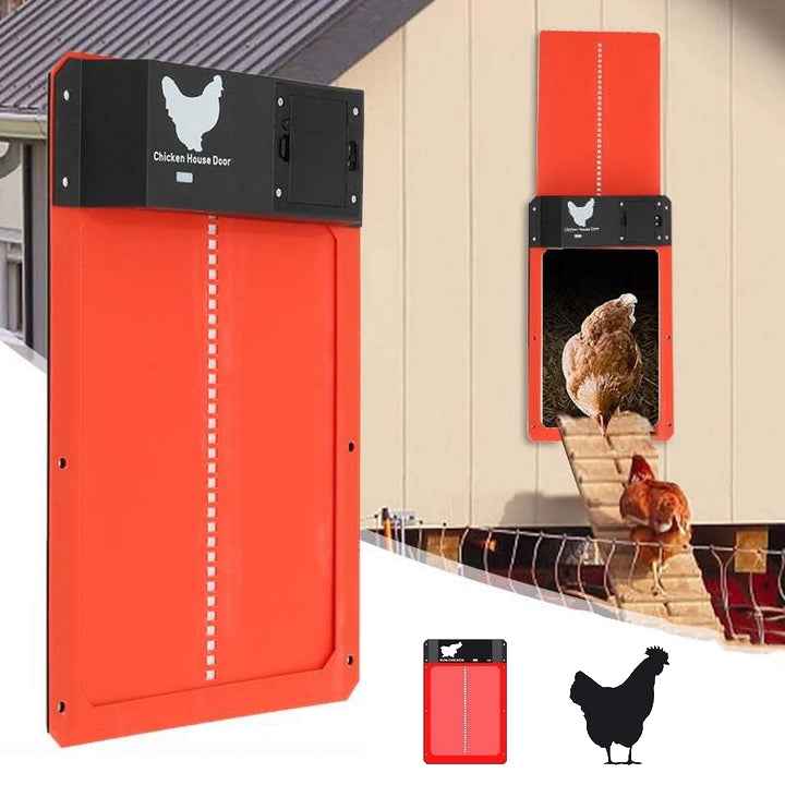Poulailler PRO+ | Porte automatique de poulailler intelligente avec capteurs – Accès plus sûr et plus confortable