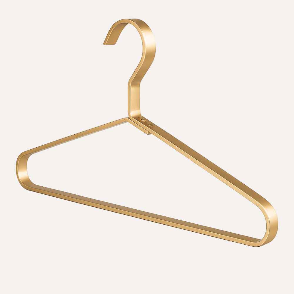 Kleiderbügel : Quenva - Elegante Aluminium Slimline Kleiderbügel (4 Stück) dans de Givera