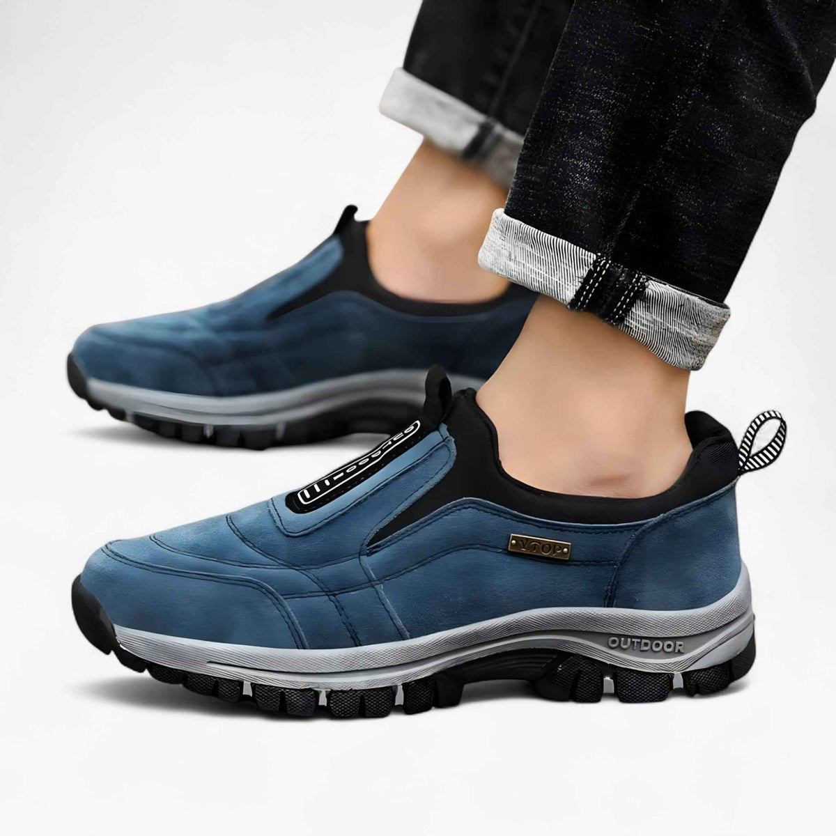 Shoes : Chaussures Orthopédiques Homme Hela Dagens Comfort, Respirantes et Antidérapantes dans de Marche Lino