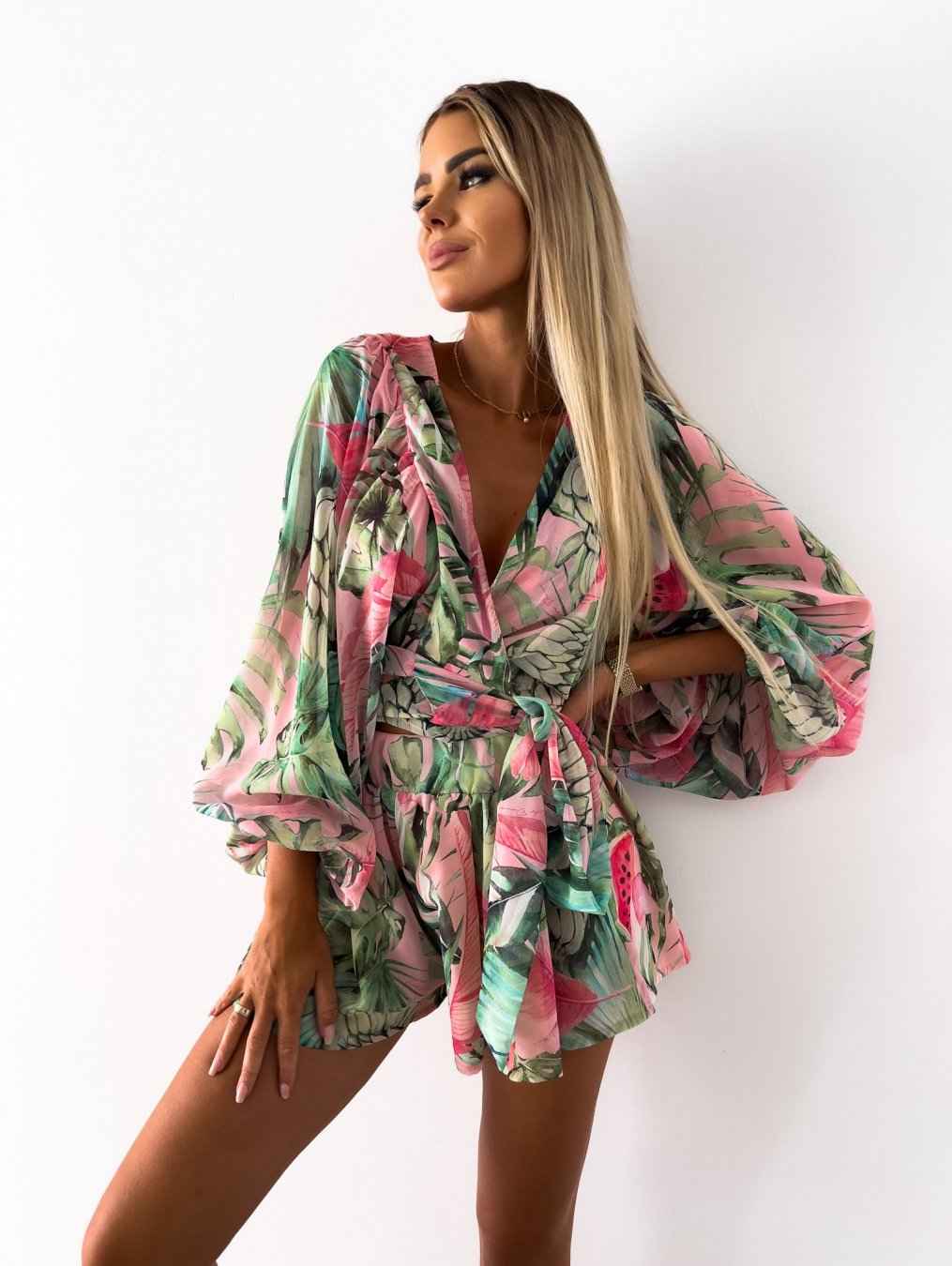 Ensemble Femme Short Chemisier Tenues et ensembles