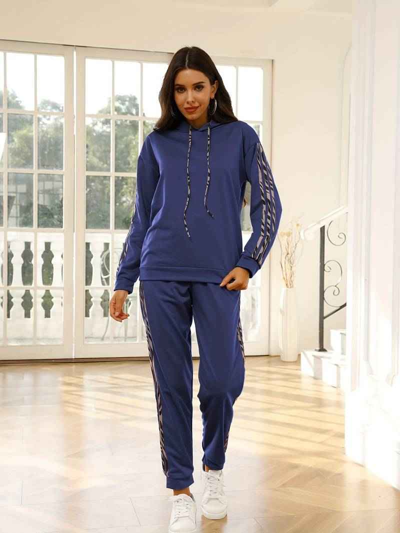 Ensemble Tailleur Femme Chic Blouse et Pantalon 3