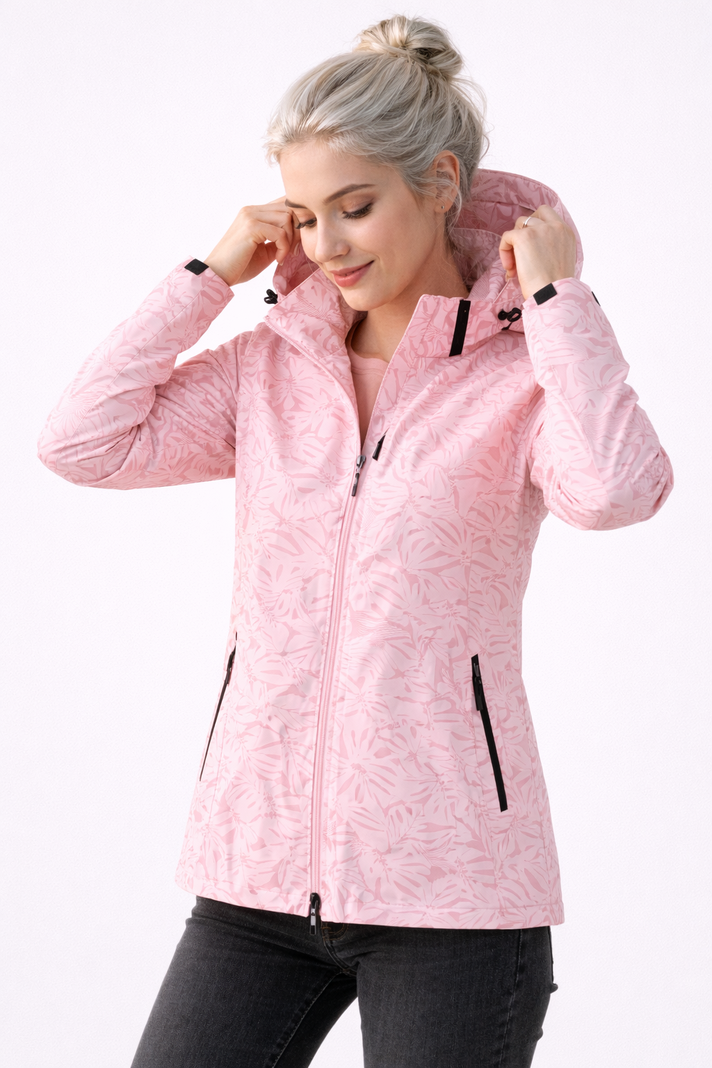 Veste Coupe-Vent Ajustée Femme Légère pour Sport & Randonnée - Plusieurs Couleurs