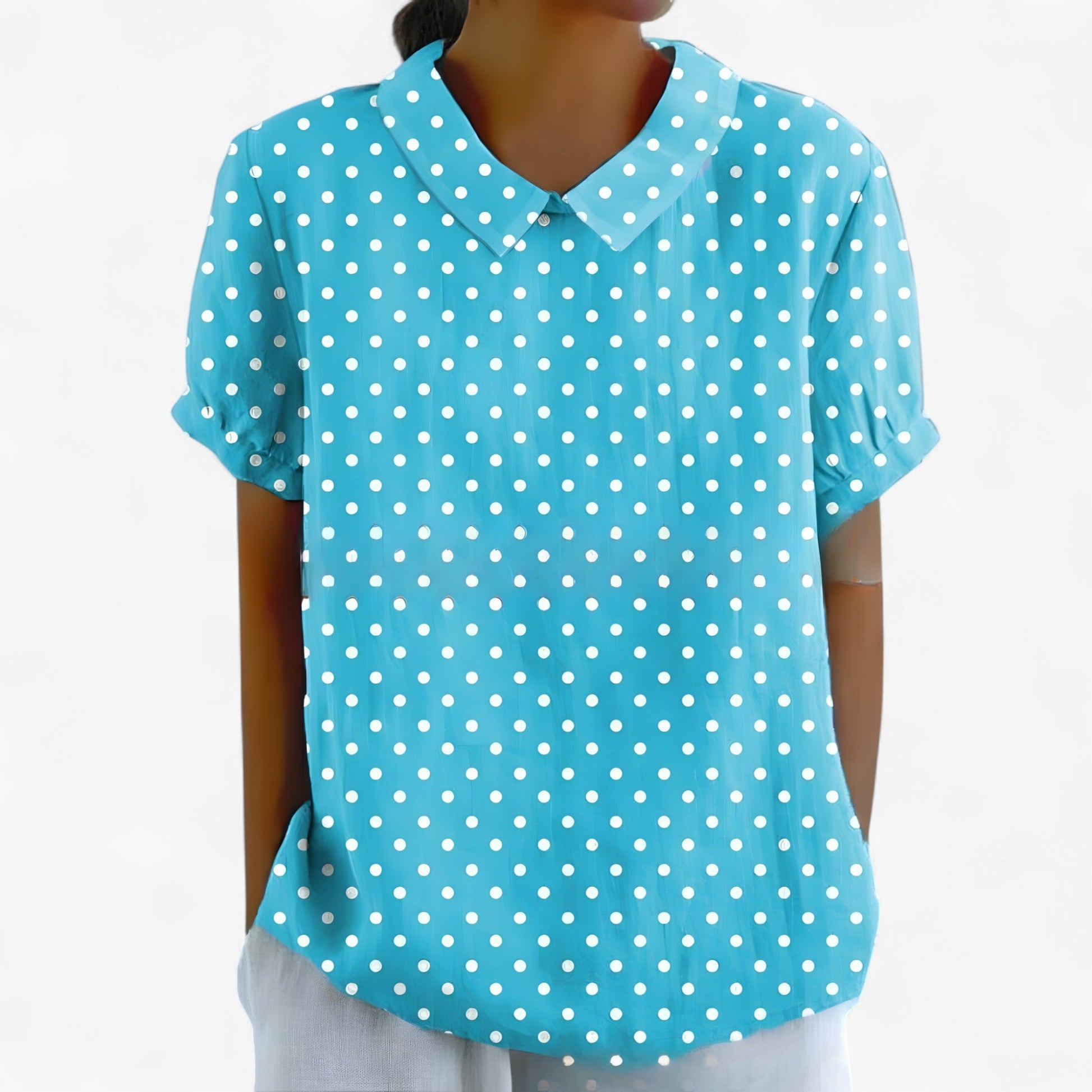 Chemise Florale Élégante pour Femme en Viscose - Motif Imprimé