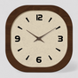 Horloge Murale en Bois Style Vintage Accessoires Déco